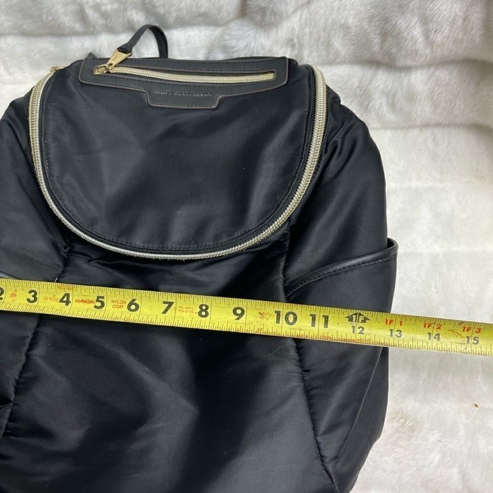 Aimee Kestenberg large Nylon bucket shape backpack with gold tone hardwares - Picture 5 of 12